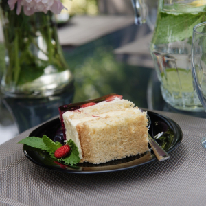 CLASSIC BLACK Talerz deserowy 17,8cm czarny CLASSIC BLACK Talerz deserowy 17,8cm czarny